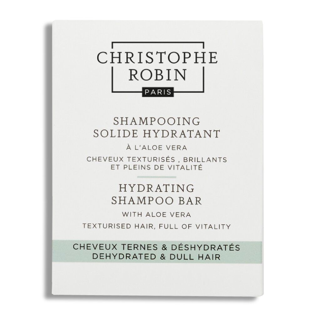 Christophe Robin Hydrating Shampoo Bar With Aloe Vera