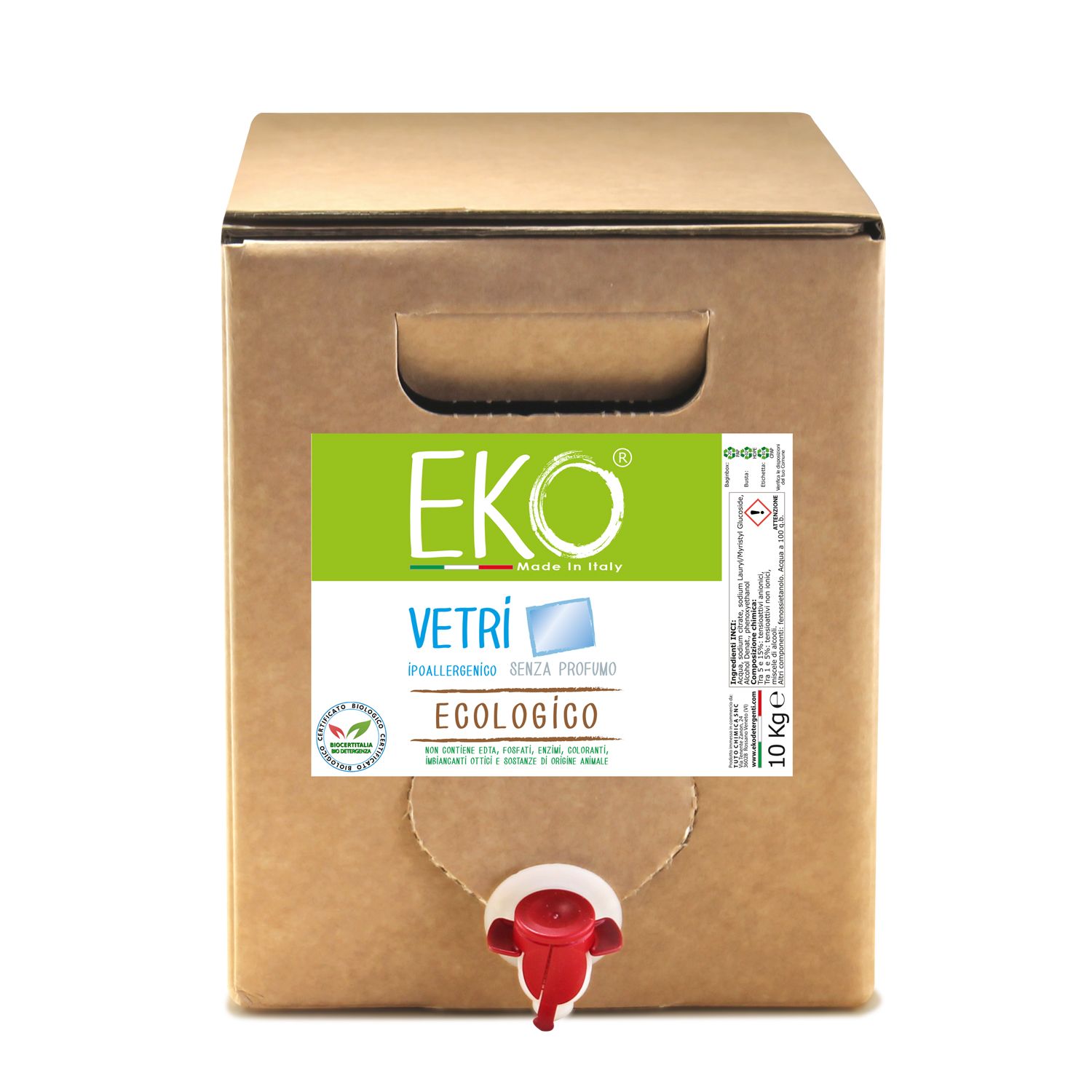 Eko Detergente Vetri Ecologico
