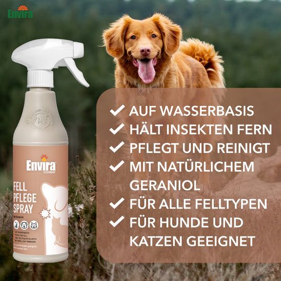 Envira VET Fellpflege Spray für Hunde & Katzen 500 ml