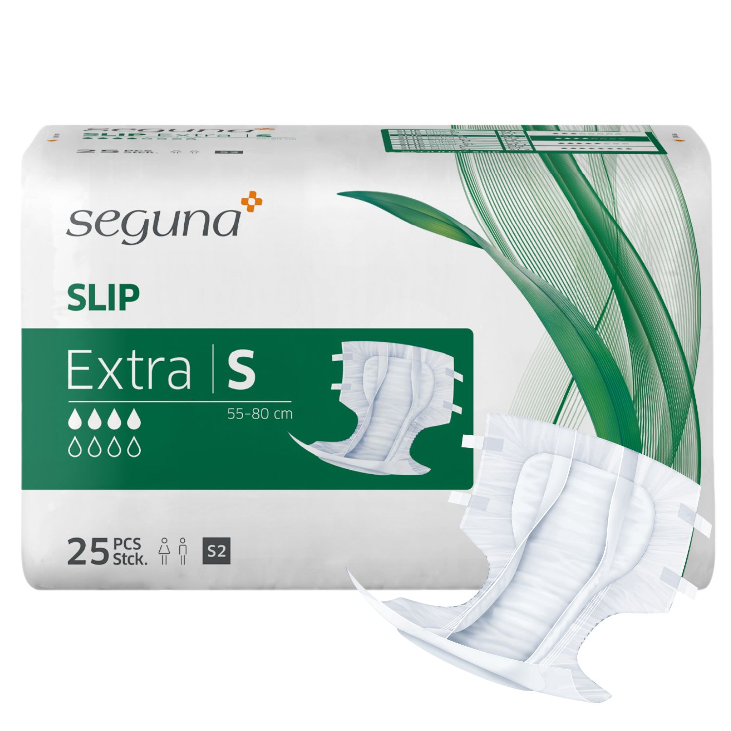Seguna Slip Extra 25 St