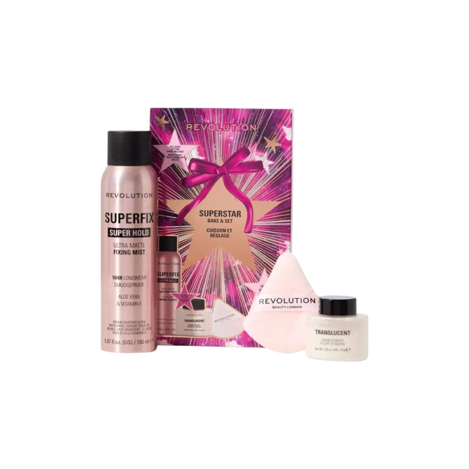 Revolution Kosmetik-Set Superstar Bake & Set 1 St