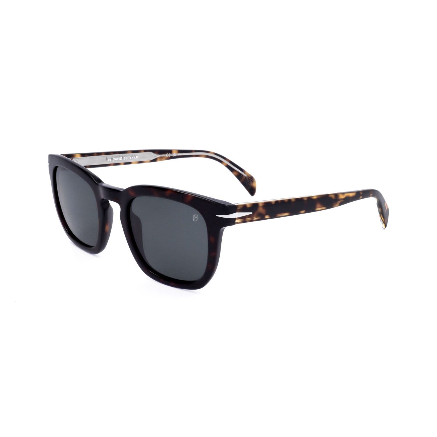 David Beckham occhiali da sole uomo DB 7076/S mottled dark brown