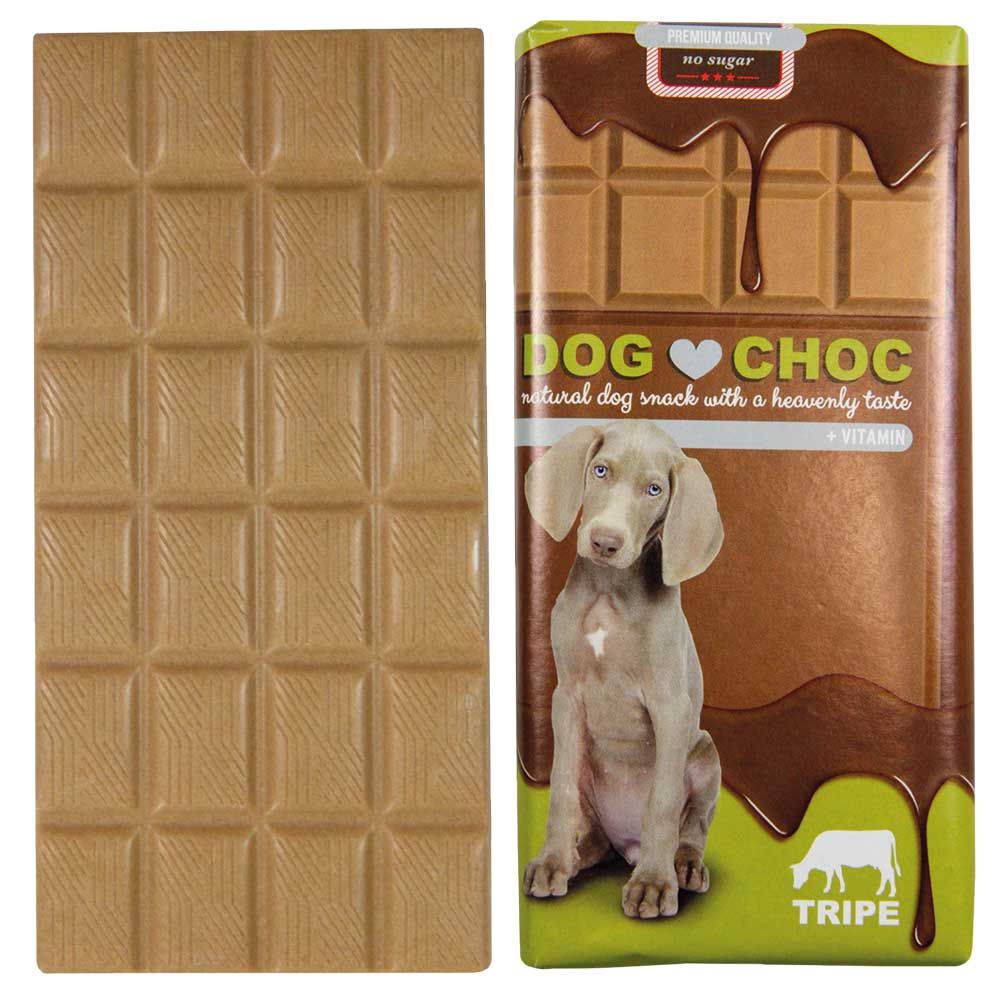 Hundeschokolade mit Pansen - Schokolade speziell für Hunde!