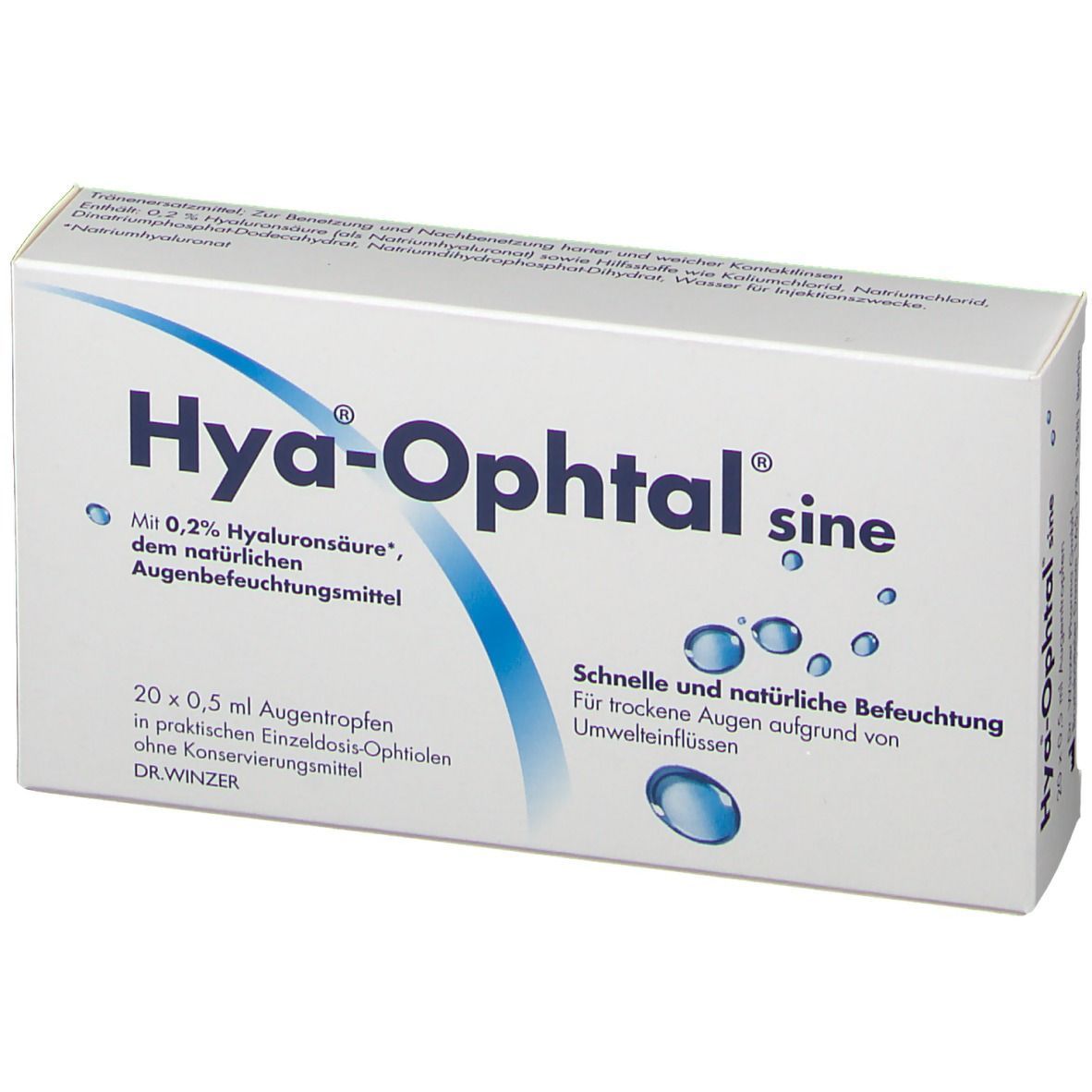 Hya®-Ophtal® sine