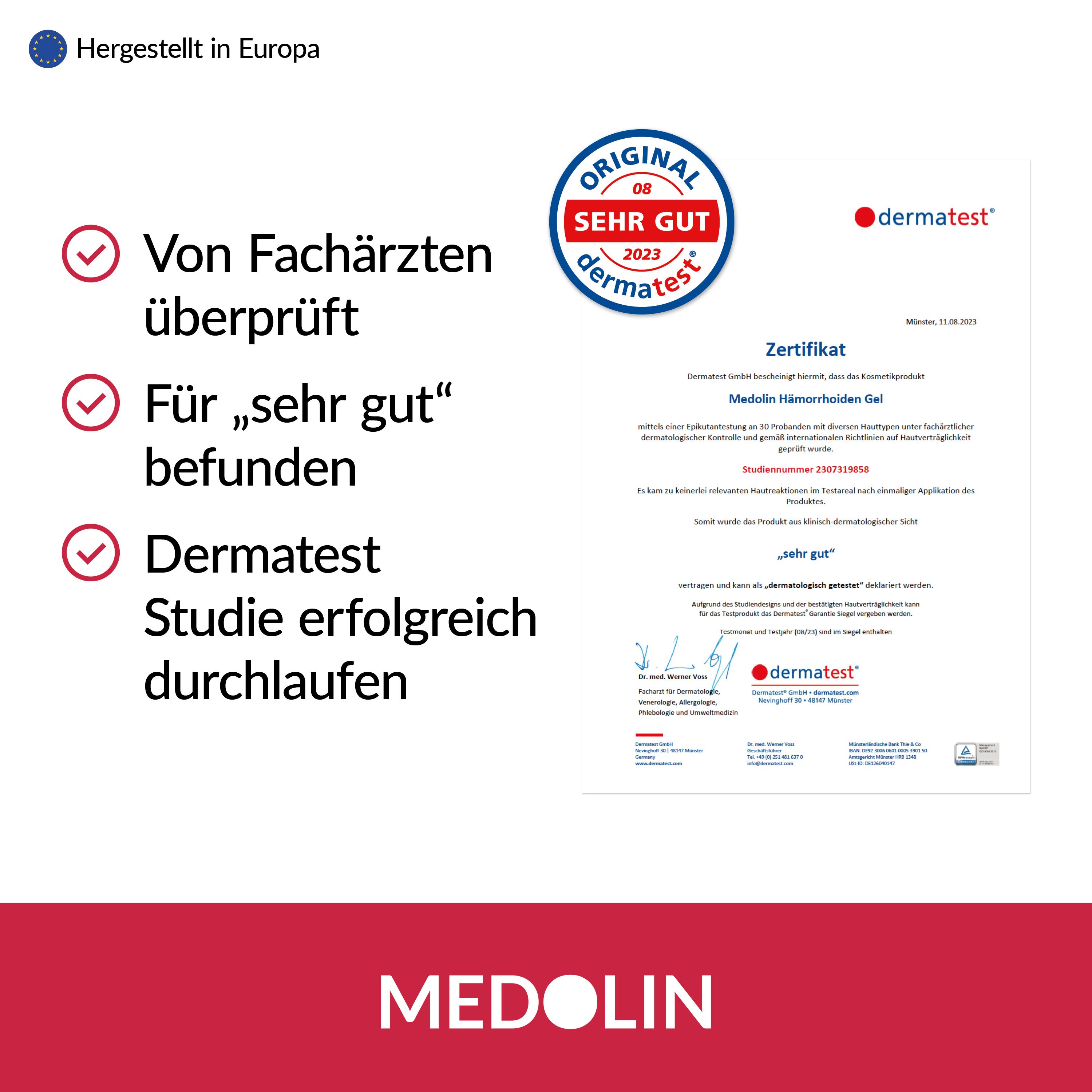 Medolin® Hämorrhoiden Gel 3er Set
