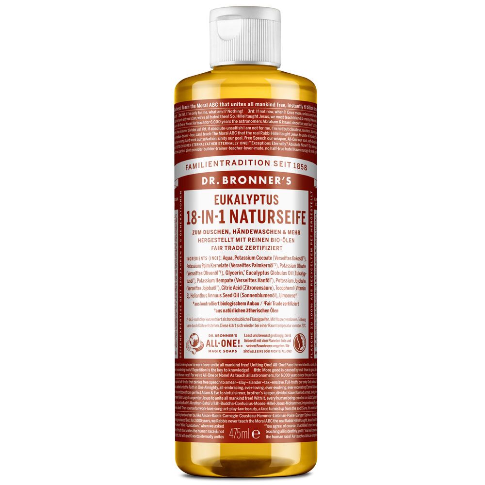 Dr. Bronners 18-In-1 Naturseife Eukalyptus 475 ml