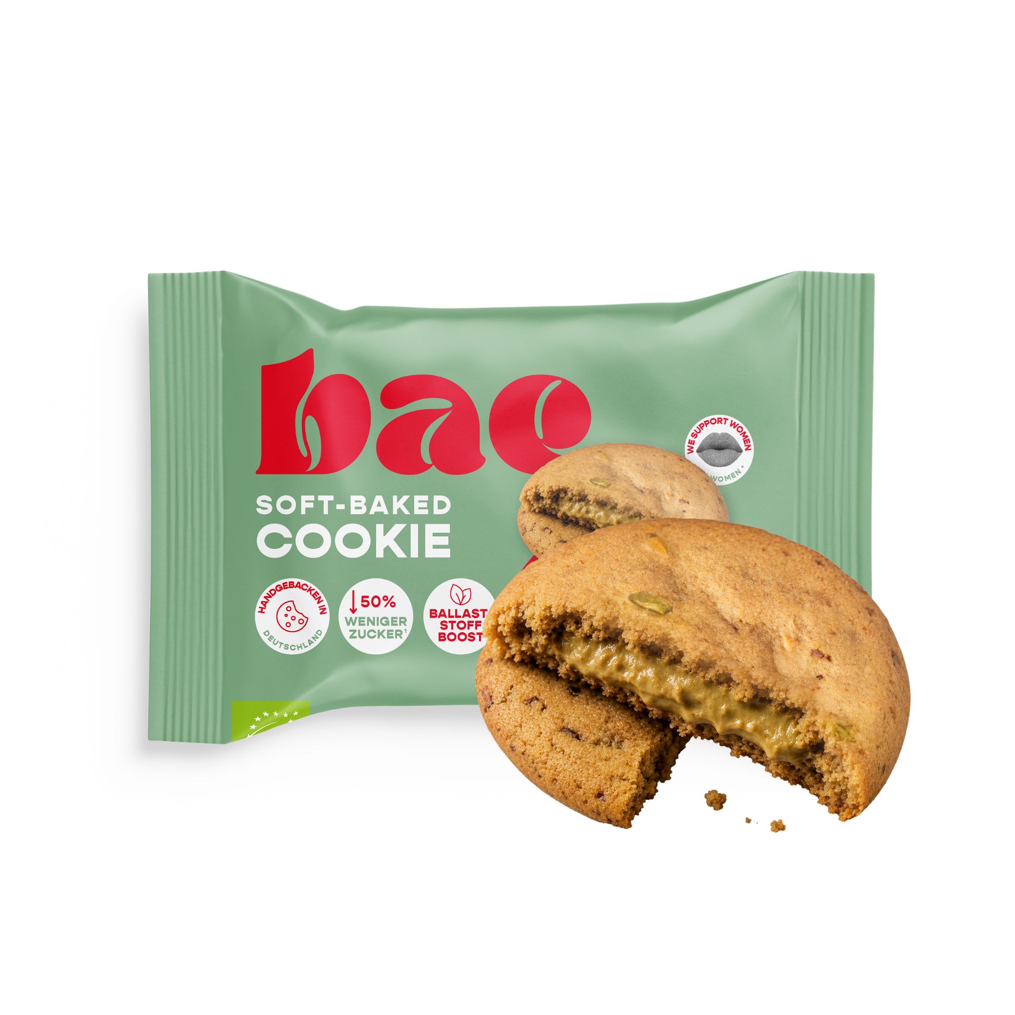 Soft Baked Bio-Cookies Pistachio 12 St