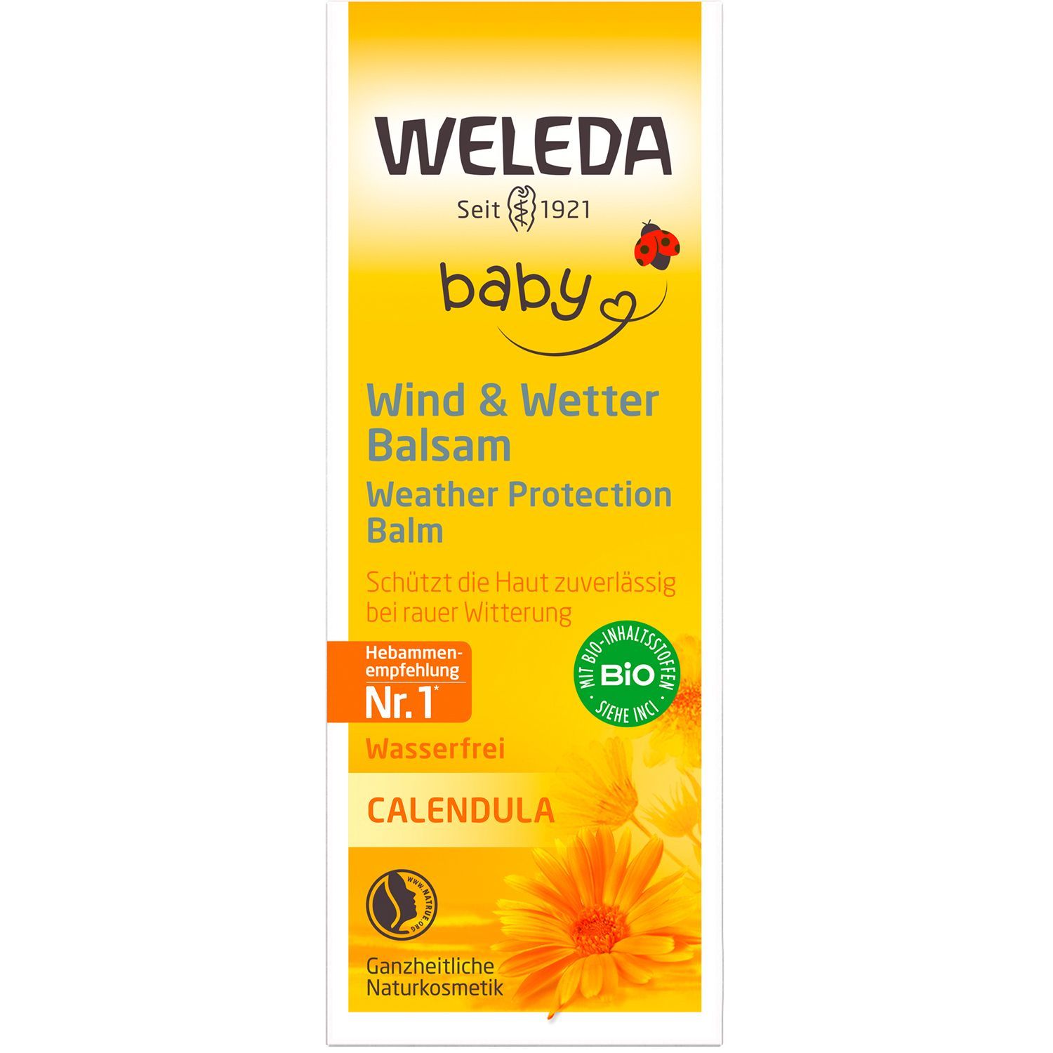 Weleda Calendula Wind- und Wetterbalsam 30 ml Balsam