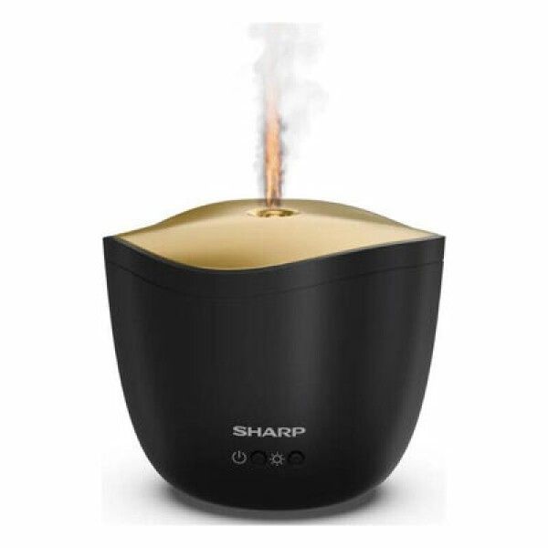Sharp Ultraschall-Aroma Diffuser schwarz