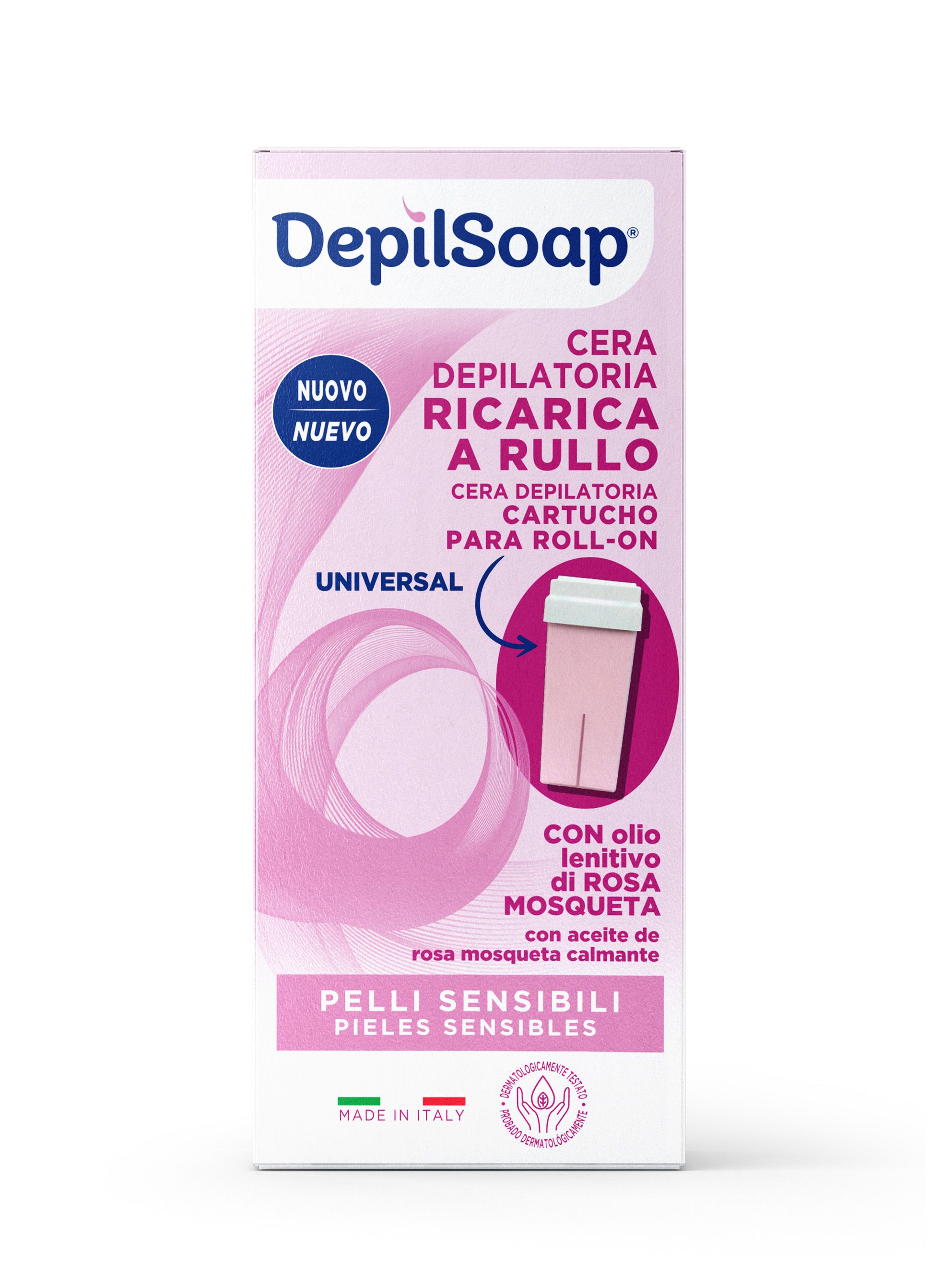Depilsoap® Ricarica Cera per Rullo – Pelli Sensibili