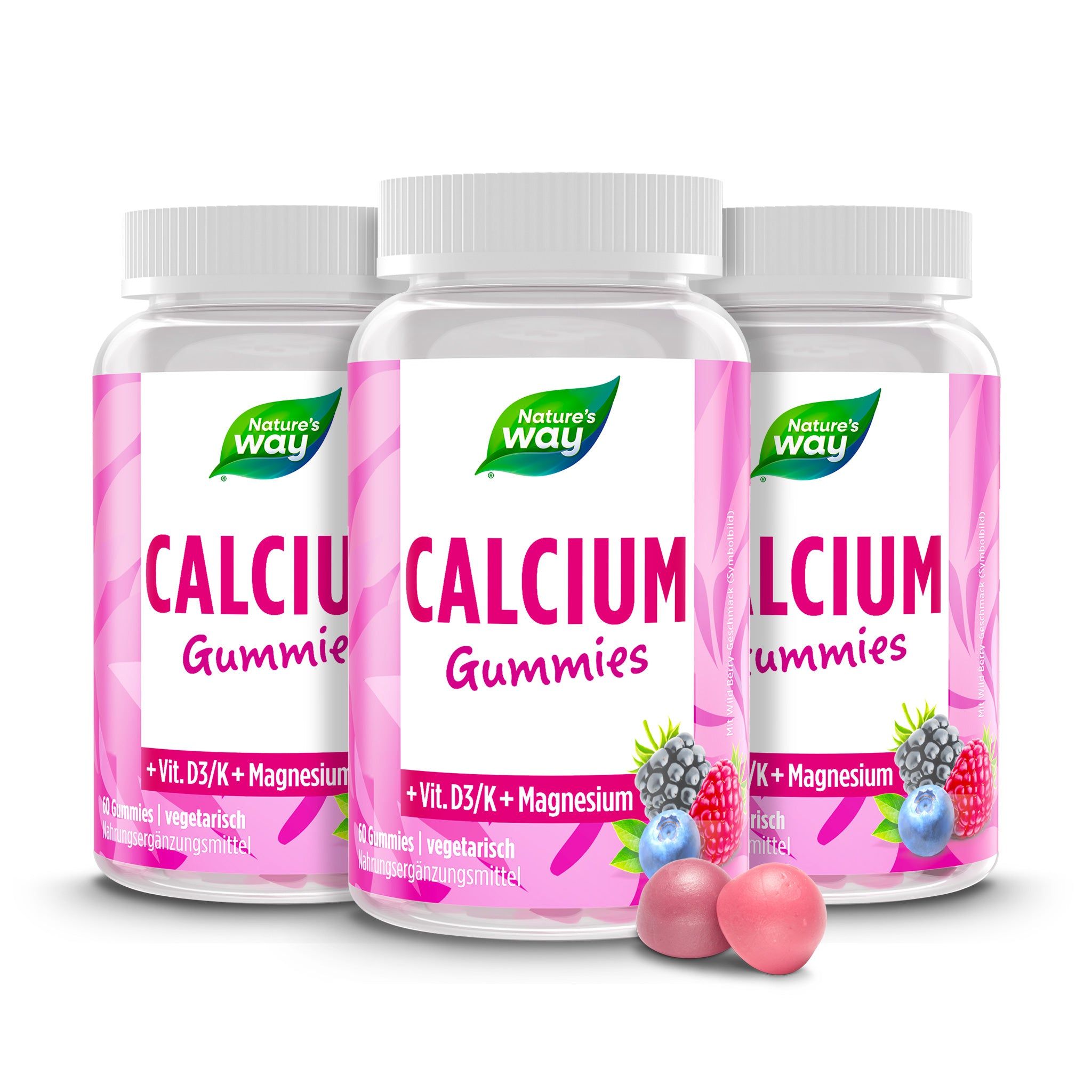 3x Nature's Way Calcium Gummies