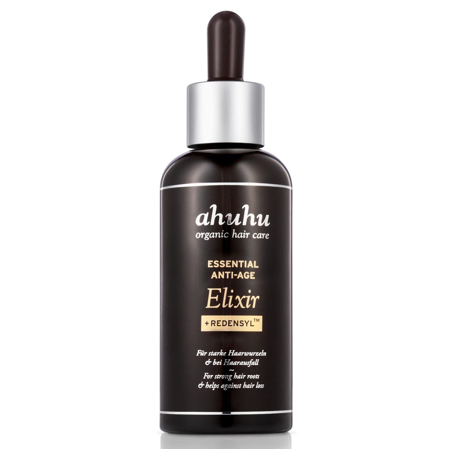 ahuhu ESSENTIAL ANTI-AGE Elixir Mit Koffein & Redensyl