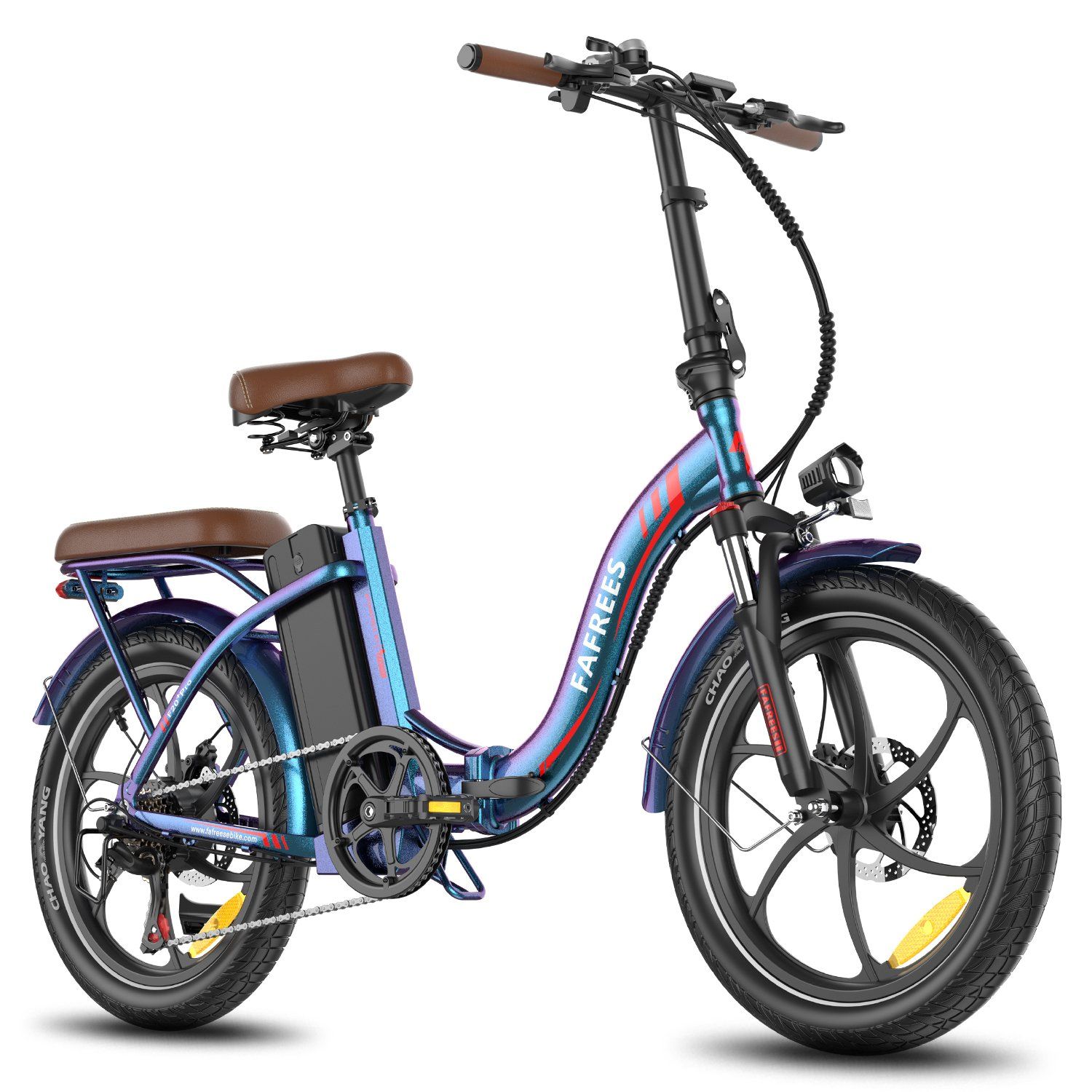 Fafrees F20+ Pro E-Bike für Erwachsene, 25-Ah-Akku mit großer Reichweite 1 St