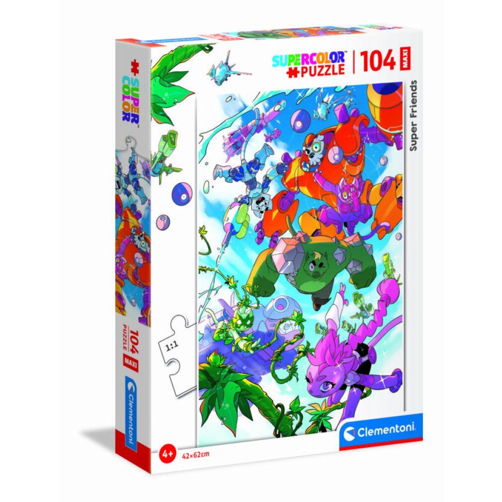 clementoni Puzzle Super Friends! maxi