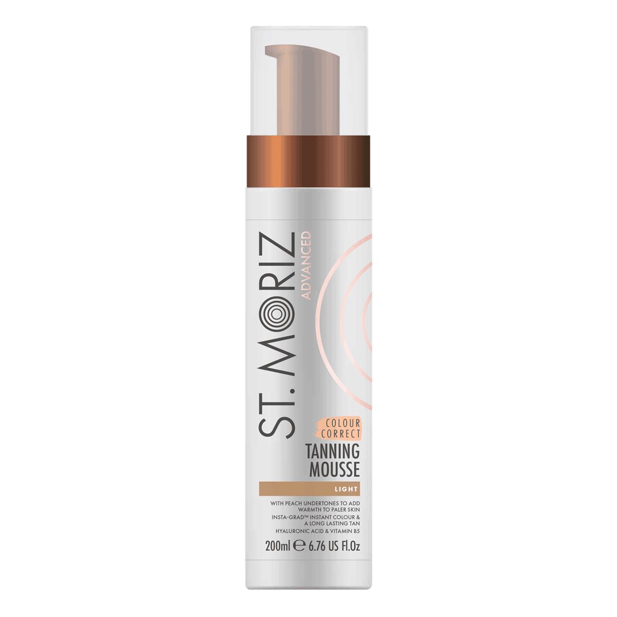St. Moriz Advanced Farbkorrigierendes Selbstbräunungsmousse – Leichte Bräune