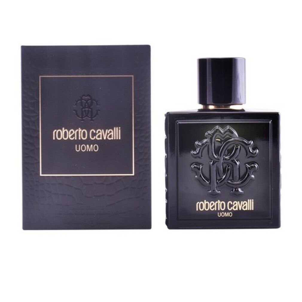 Roberto Cavalli Uomo Eau de Toilette Natürliches Spray mit Verpackung.