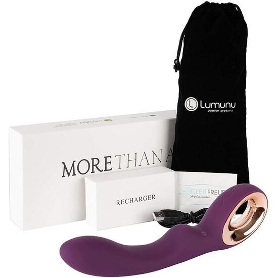 Lumunu G-Punkt Silikon Vibrator S6 (Lila & Roségold)