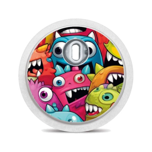 Diasticker® FreeStyle Libre 3 Sticker "Monster-Mania"