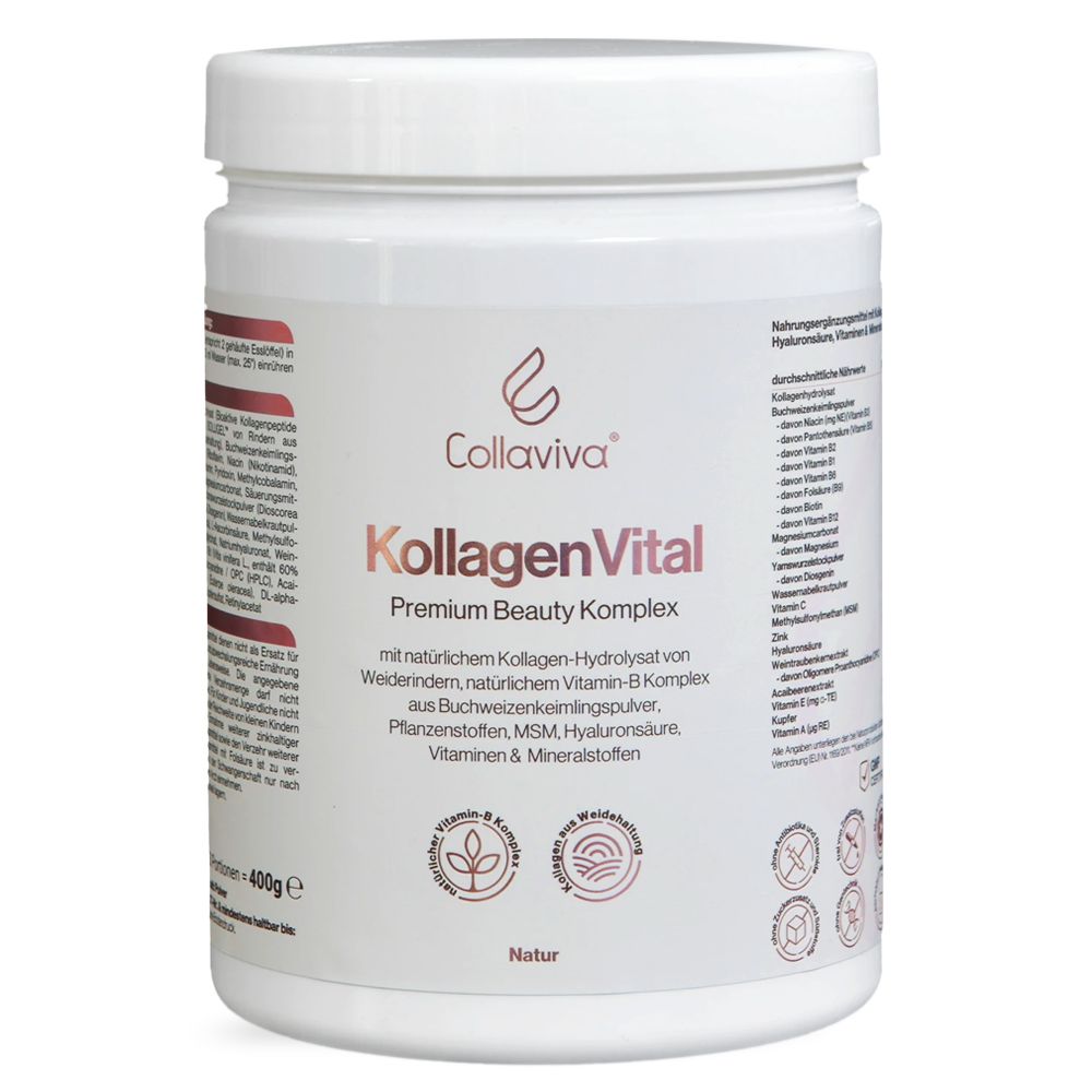 Collaviva KollagenVital neutral Premium Beauty Komplex 400 g Pulver