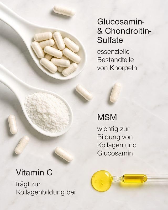 SuperSelf Glucosamin Chondroitin Hochdosiert Kapseln