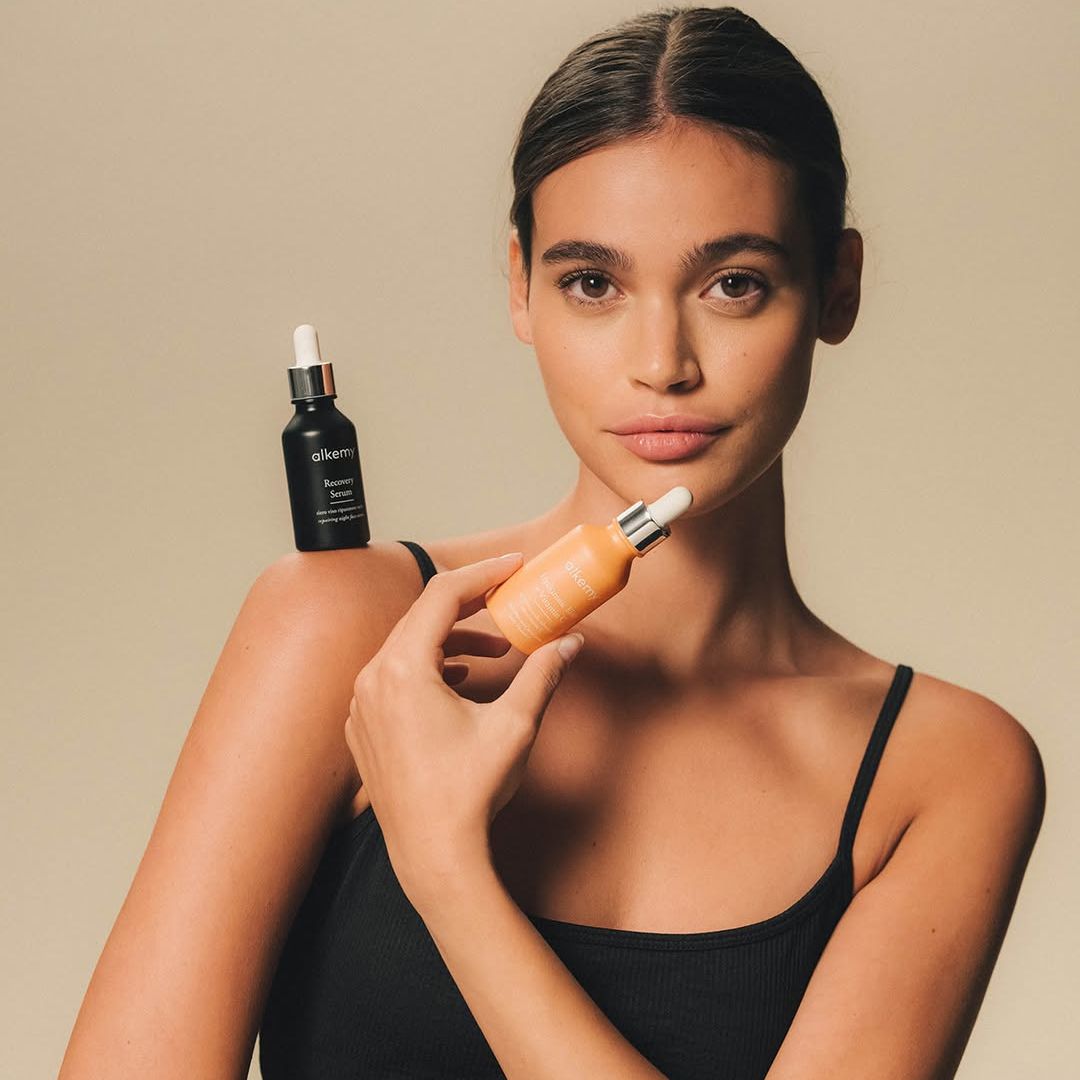 Alkemy Anti-Aging Nachtserum für das Gesicht, regenerierend und feuchtigkeitsspendend