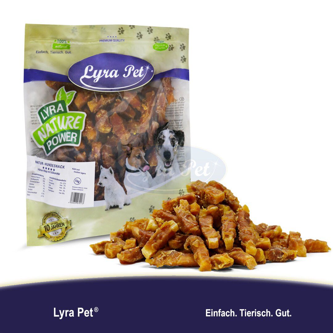 Lyra Pet® Hühner Wrap mit Süßkartoffel