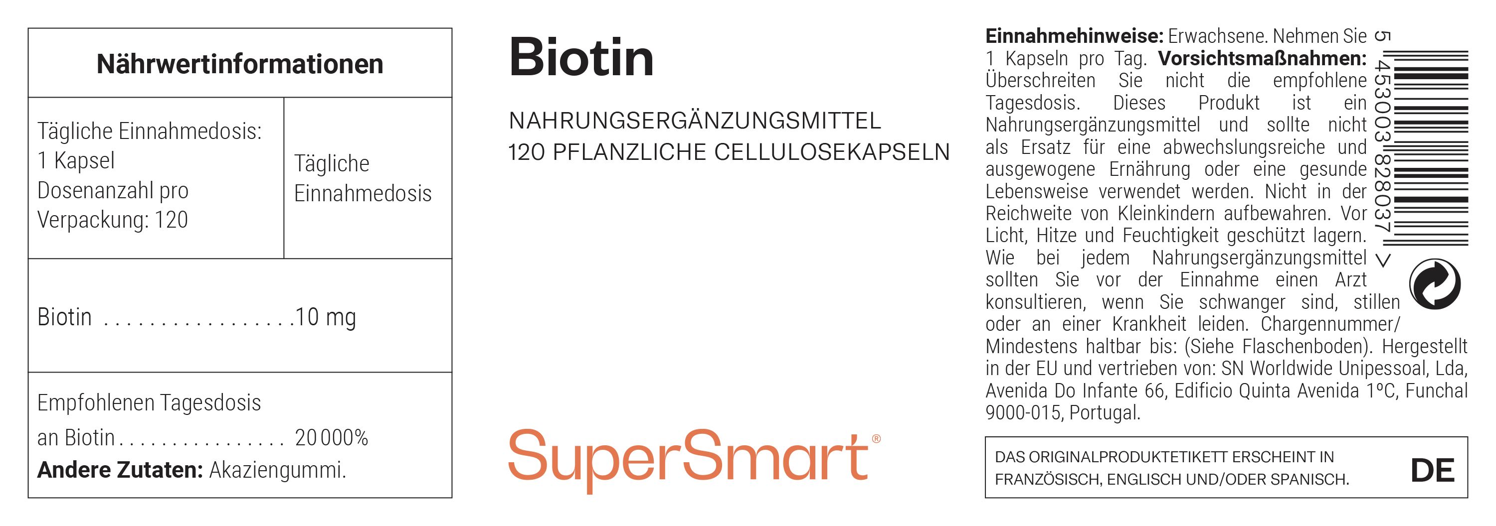 Biotin - SuperSmart