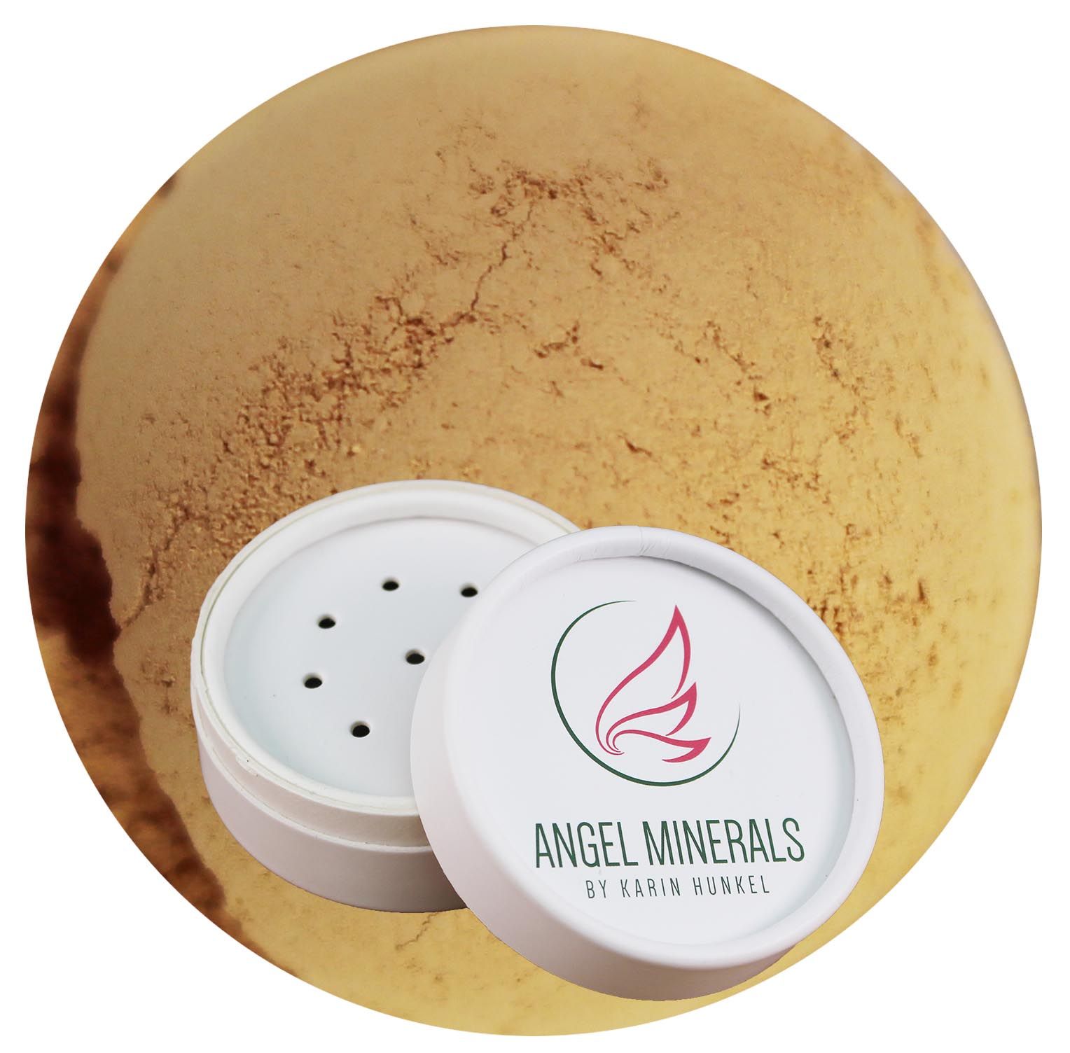 Angel Minerals Vegan Mineral Foundation - Y4 Warm Sand Papier - 5g
