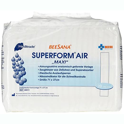 Superform® Air  Maxi, Inkontinenzvorlage, 1 Packung = 20 Stück