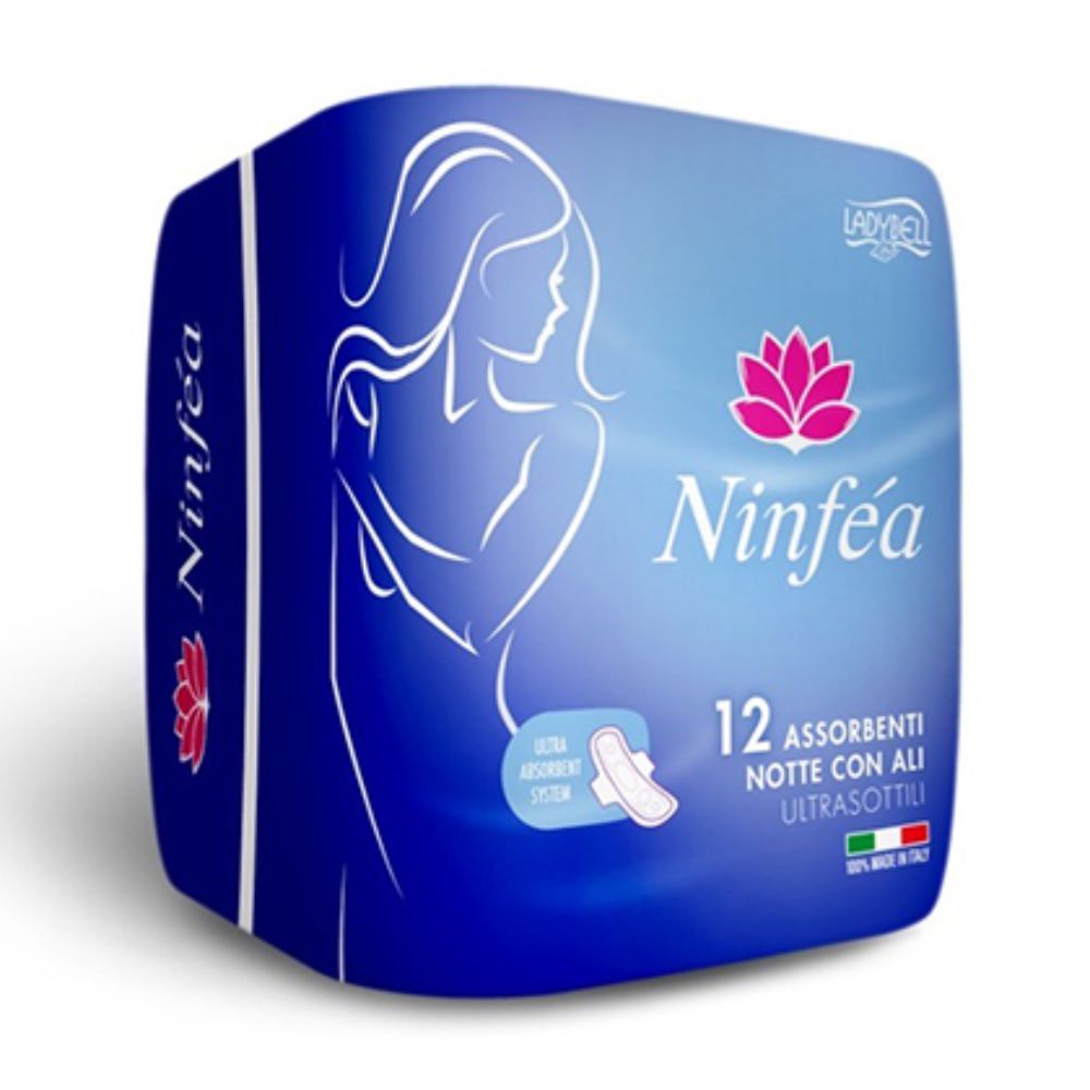 Medical Sud Ninfea Notte Assorbenti ultra slim con ali