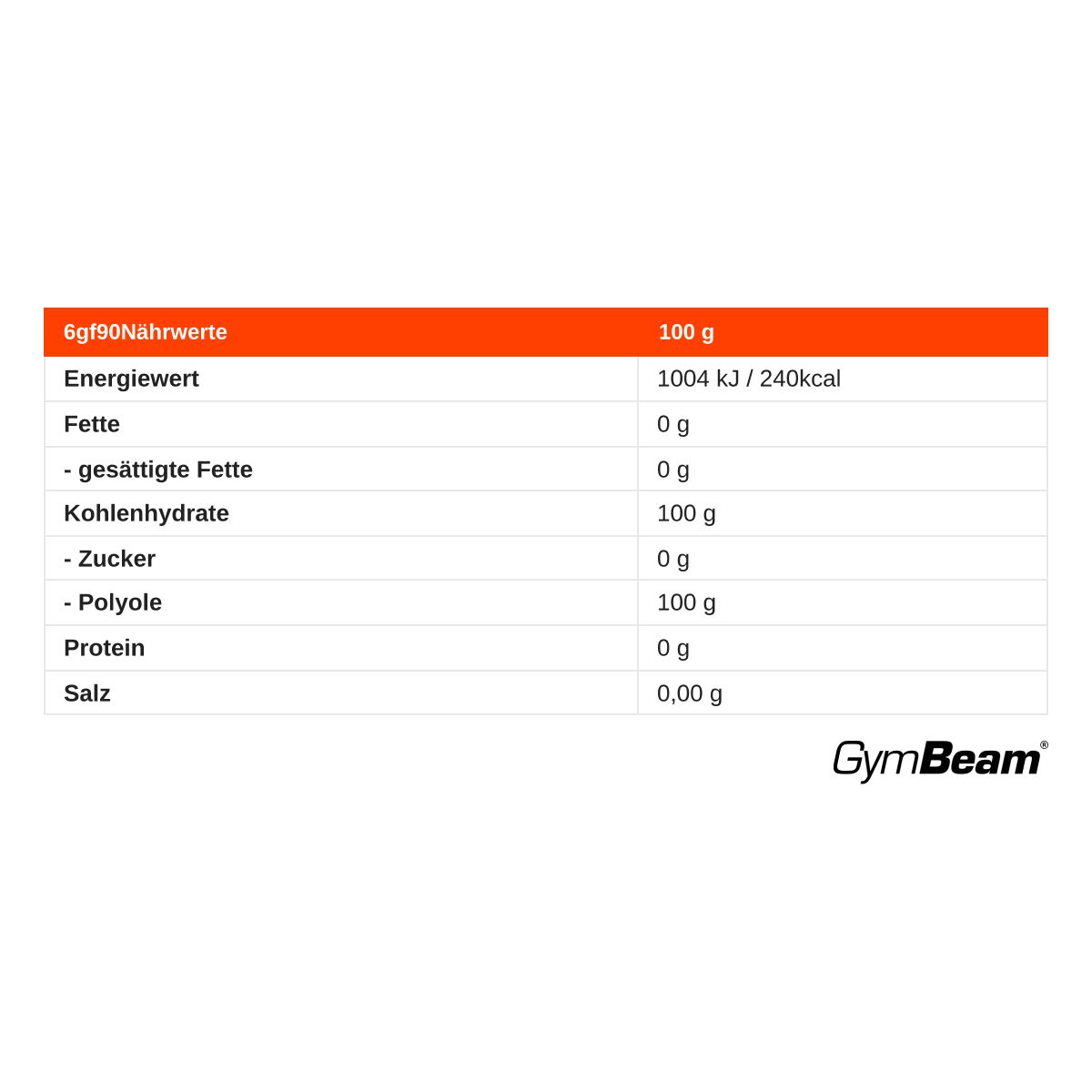 GymBeam Xylitol Süßungsmittel zuckerfrei