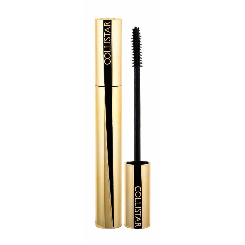 Goldene Mascarahülse mit schwarzer Bürste. Aufschrift: Collistar.