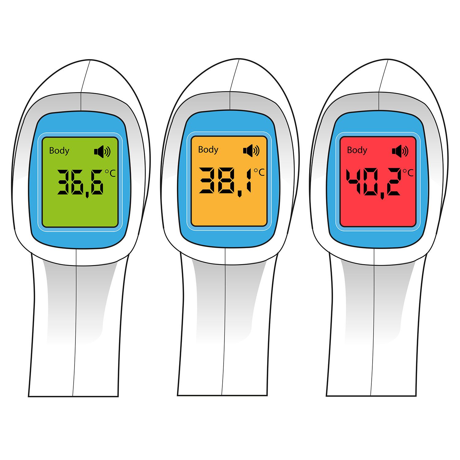 Grundig Infrarot-Thermometer »Berührungslos«