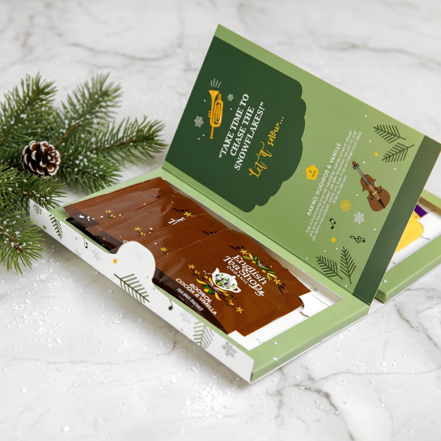 ETS - Tee Geschenk, Tee-Poesie "Kleine Winter Sinfonie", BIO