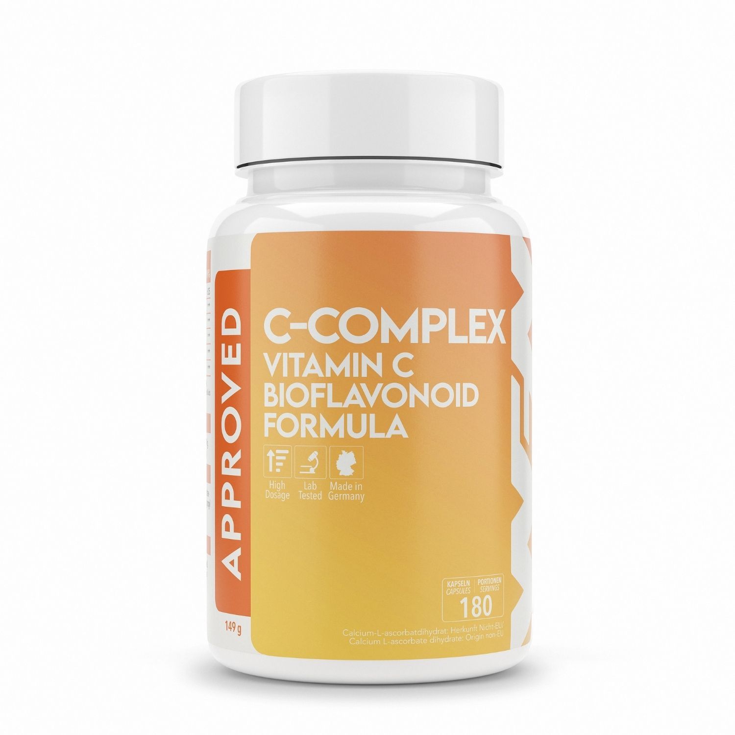 WFN Approved C-Complex - Vitamin C Kapseln 500mg 180 St