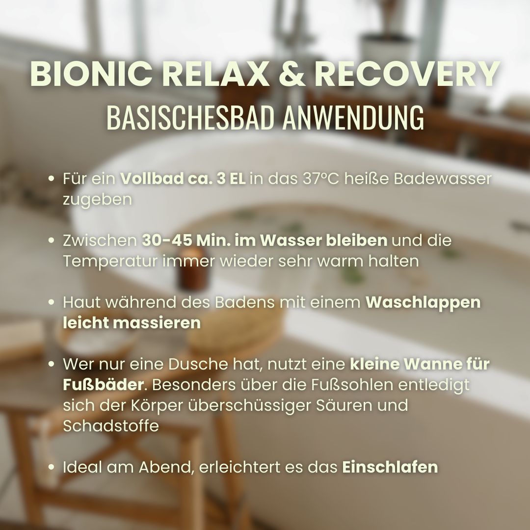 Bionic Relax and Recovery Bath Salt - Badesalz