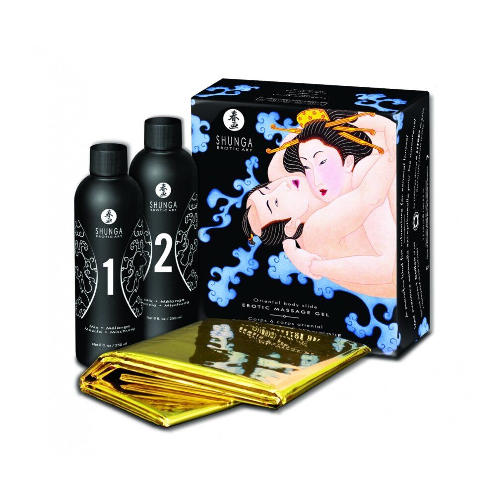 Massage-Set "Oriental Body Slide" | Shunga