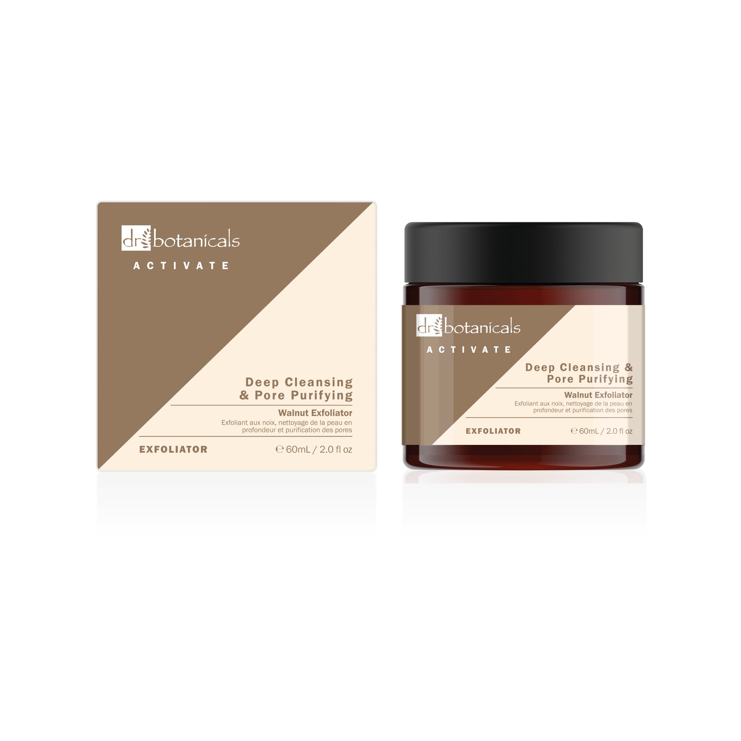 Dr Botanicals Deep Cleansing & Pore Purifying Walnut Exfoliator