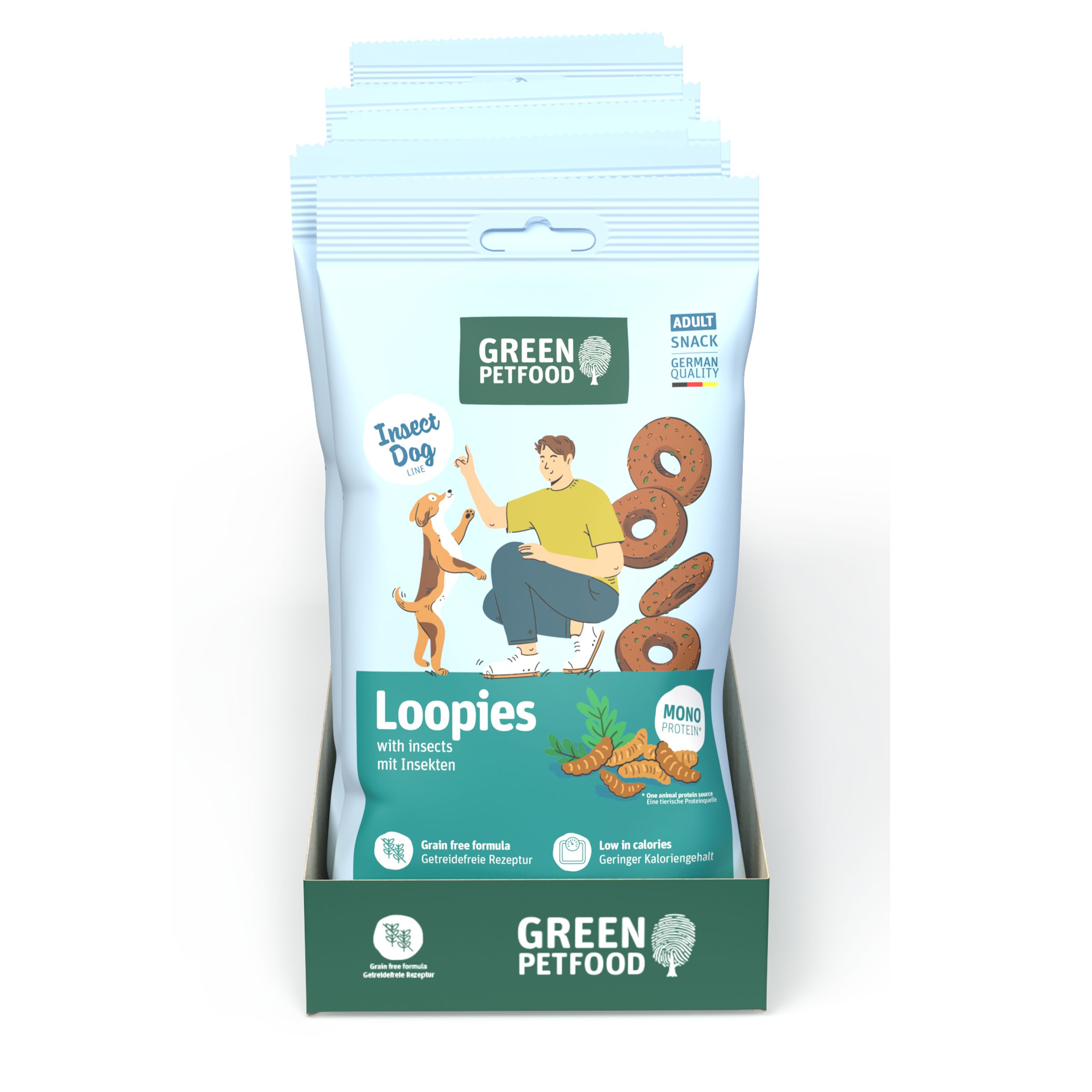 GPF Dog Loopies with Insects