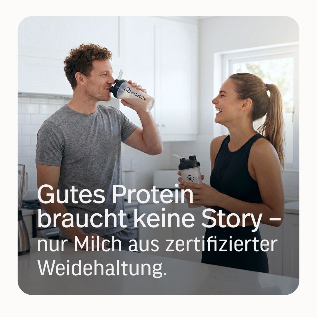 edubily® Whey Protein Isolat aus irischer Weidehaltung Neutral