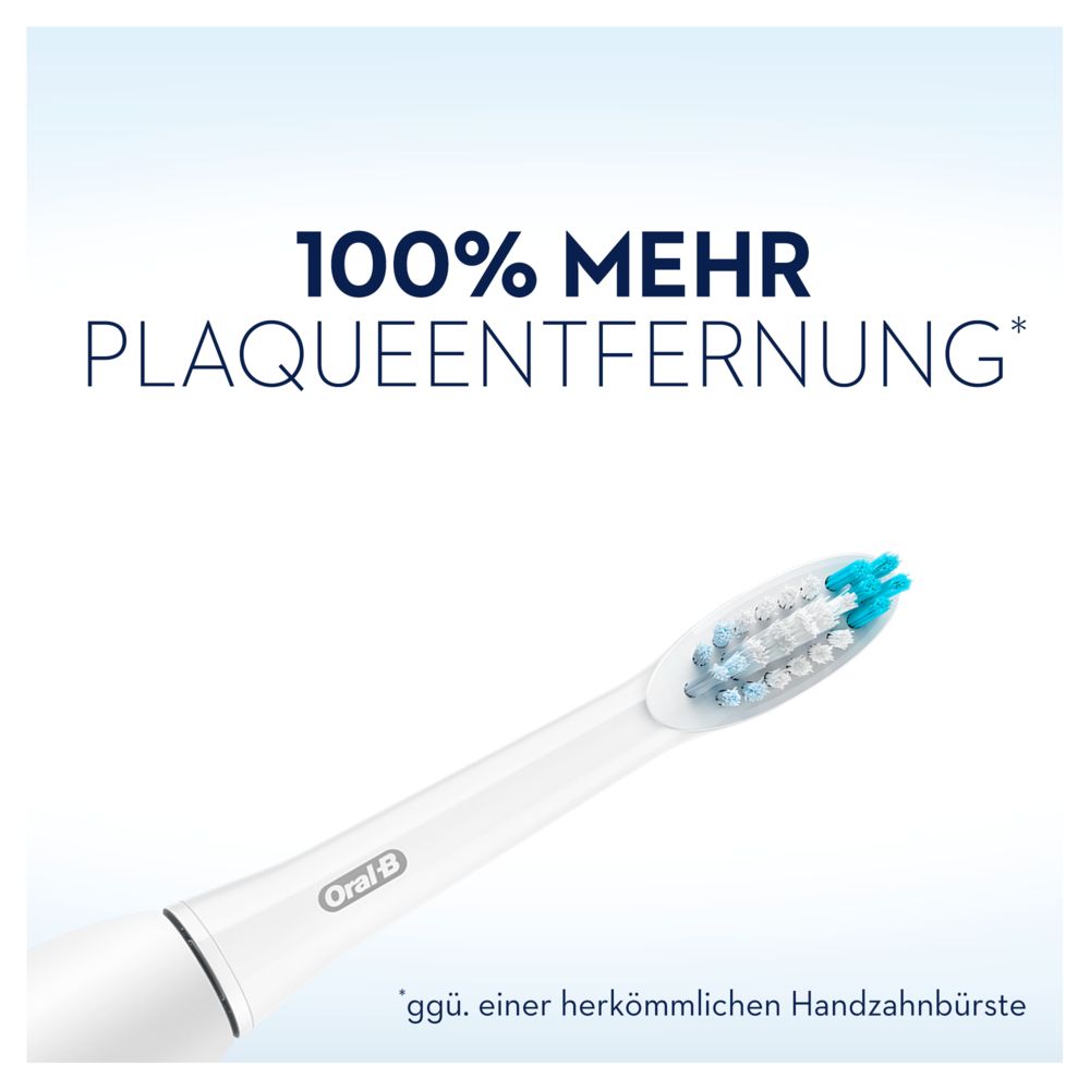 Oral-B - Elektrische Zahnbürste "Pulsonic Slim Clean + 2. Handstück" in Schwarz und Weiß