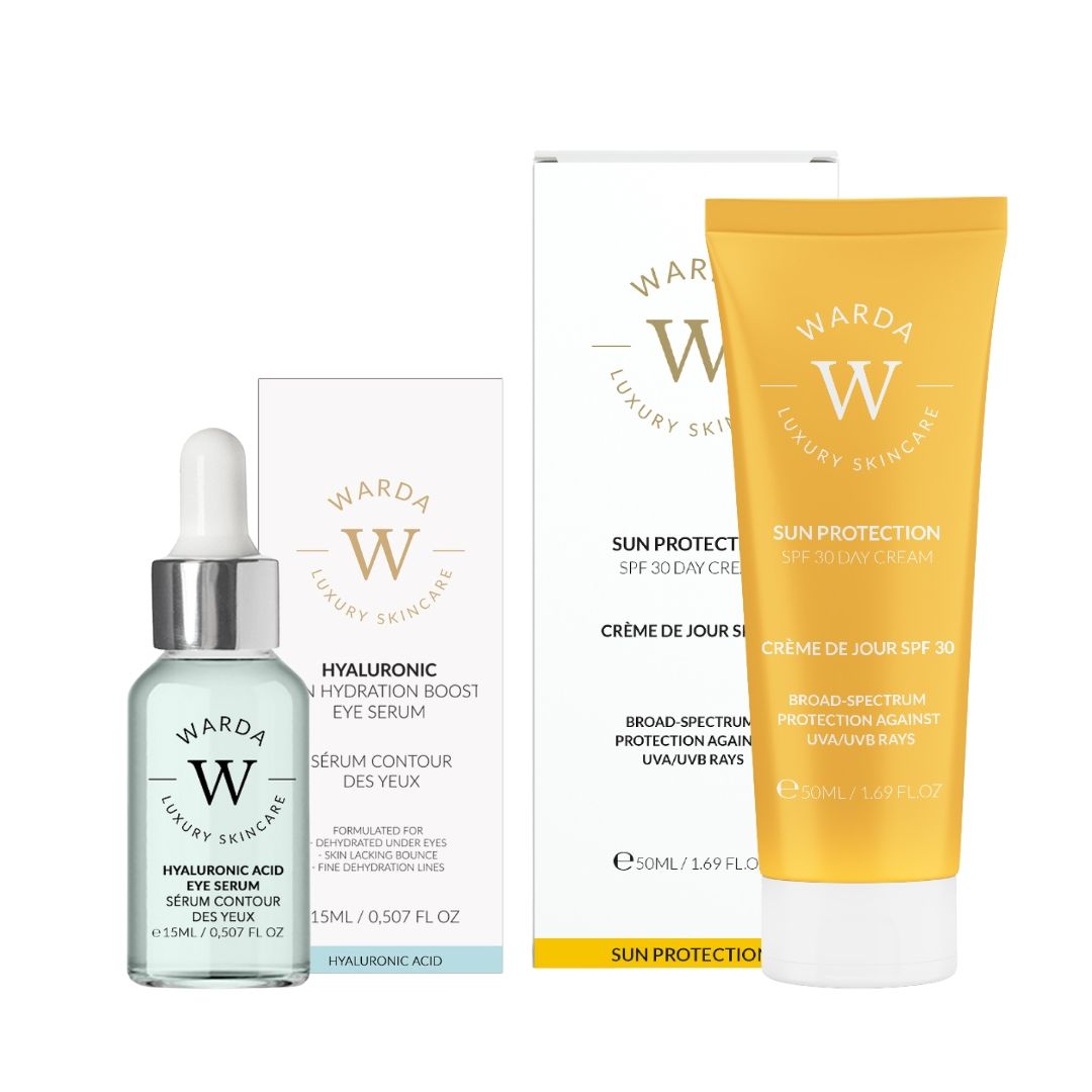 Warda Luxury Skincare Hyaluronserum + LSF 30 Tagescreme