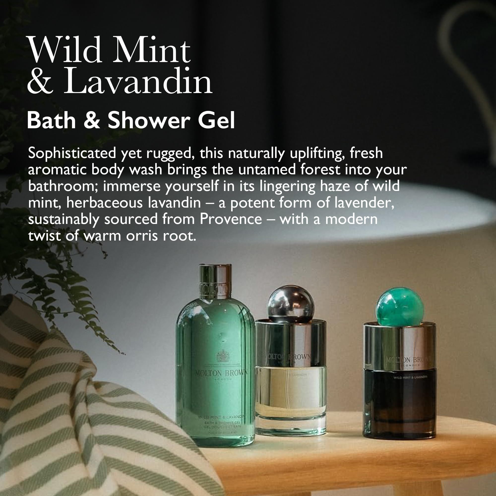 Molton Brown, Wild Mint & Lavandin Bade & Duschgel