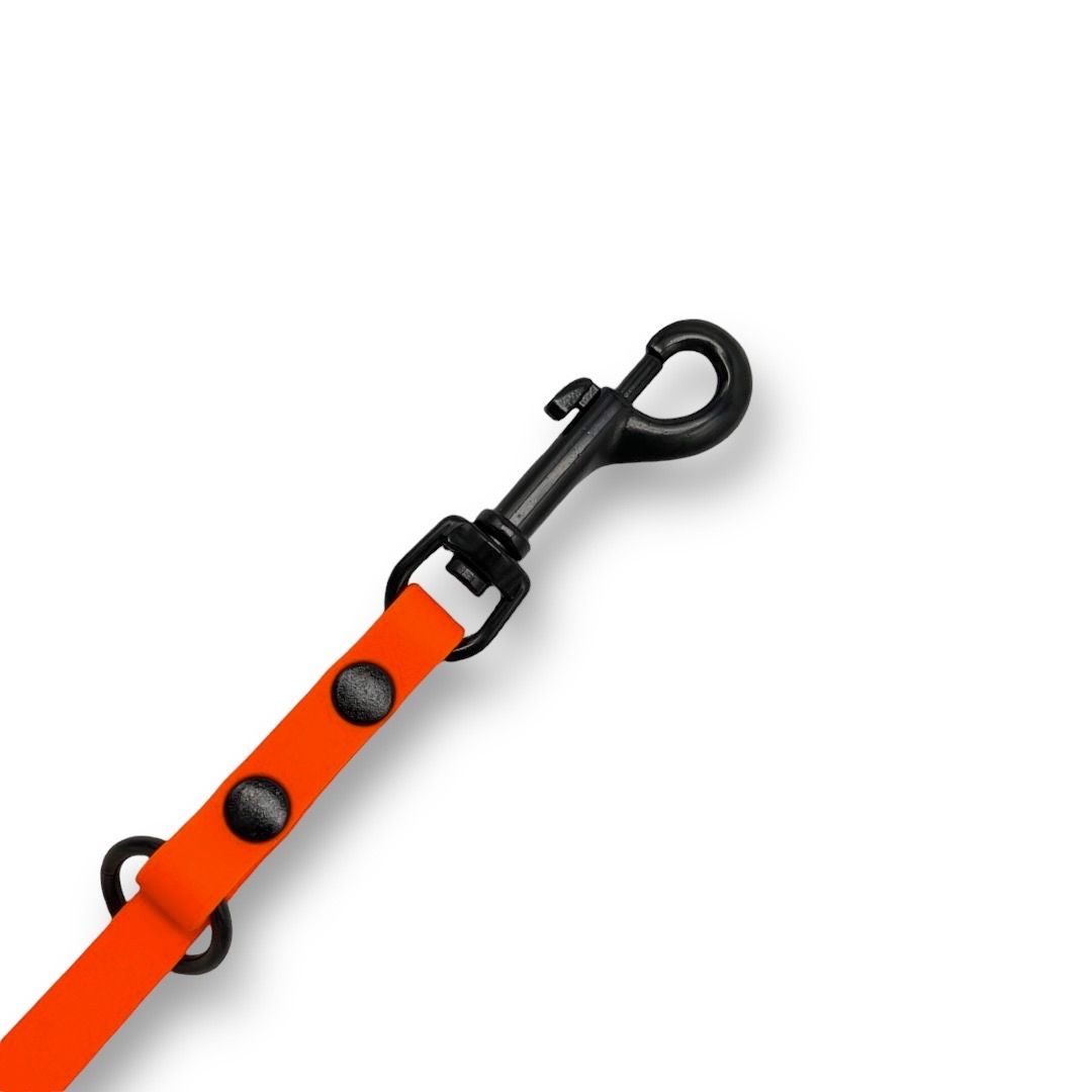 BioThane® Führleine NEO Neon Orange - WOOFSTUFF