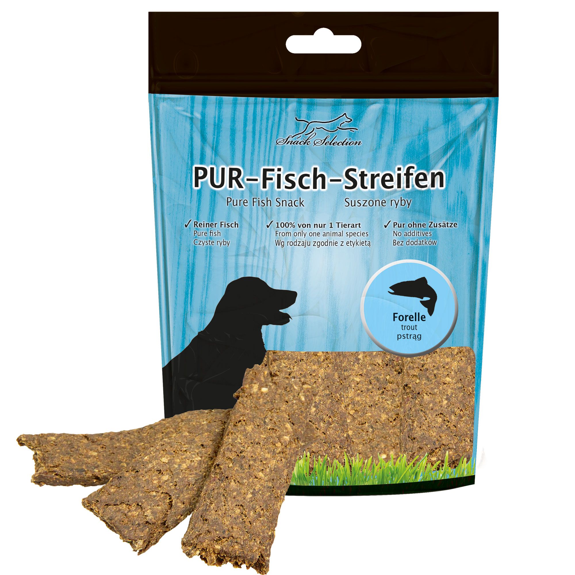 Schecker Pur Streifen Forelle - Kausnack Für Hunde - Weich Und Teilbar ...