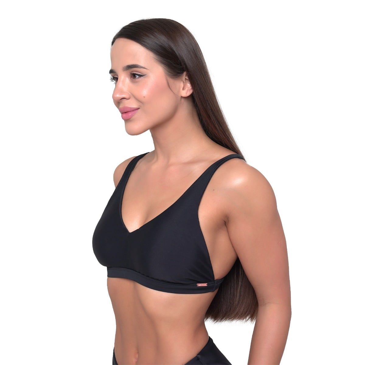 GymBeam Bikini-Oberteil Damen mit verstellbaren Trägern in Schwarz