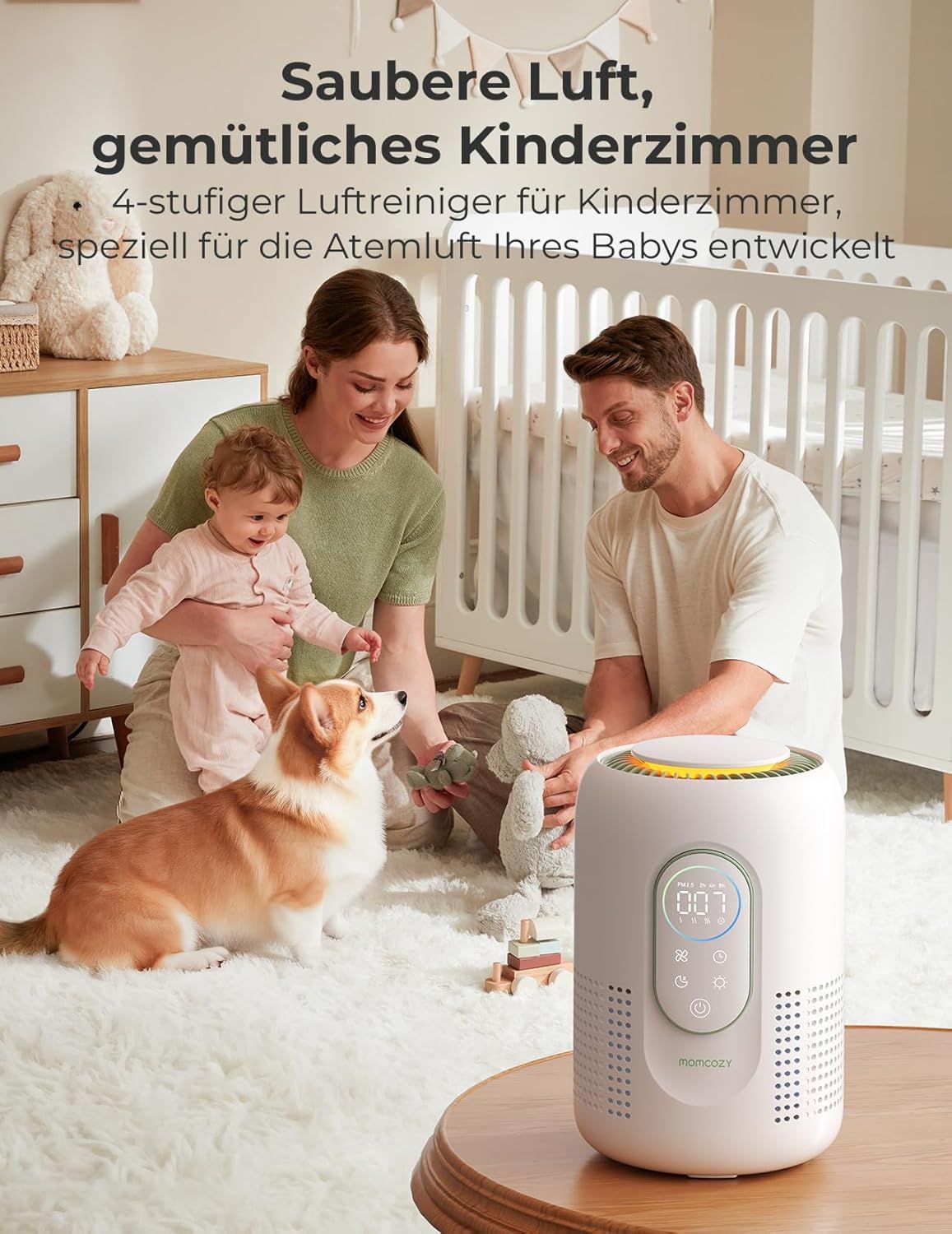 Momcozy Luftreiniger für das Kinderzimmer