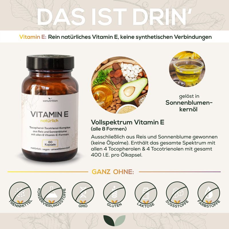 Sanutrition® - Vitamin E 400 I.E.