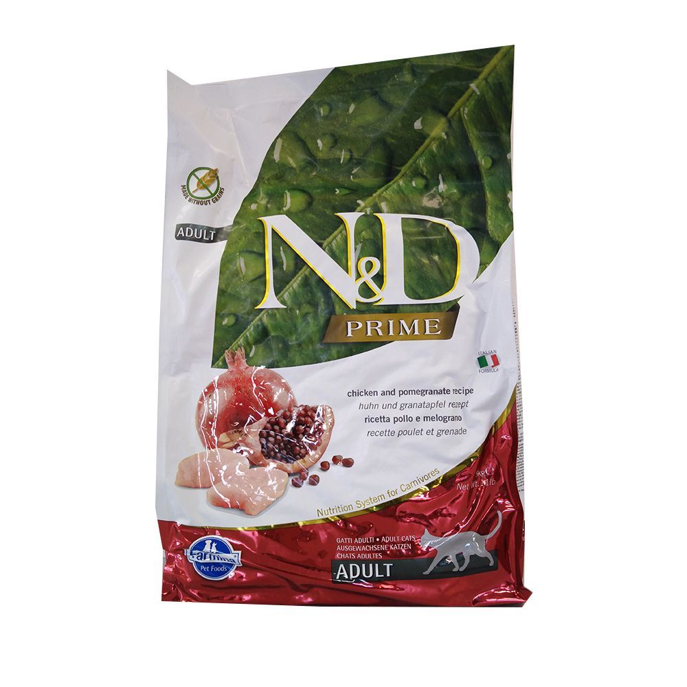 N&D CAT Pollo&Melograno AD 5KG 5000 g Pellets