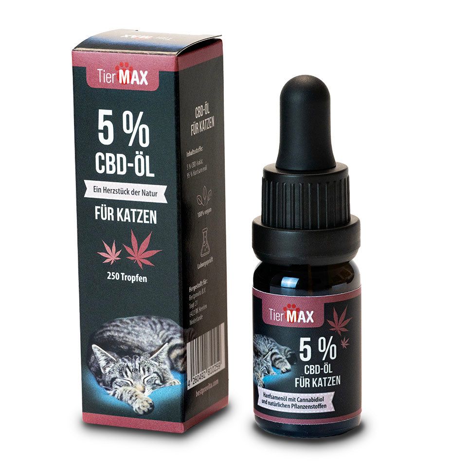 CBD-Öl 5% für Katzen